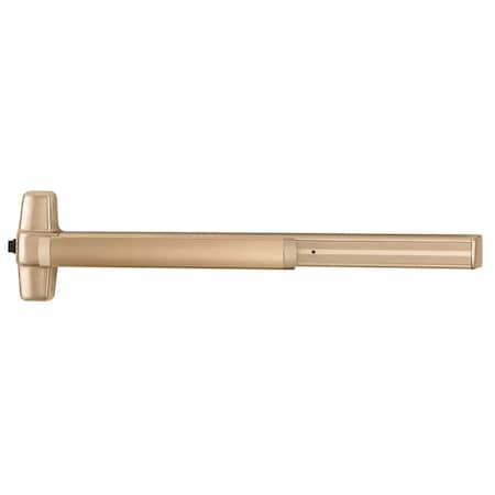 Von Duprin Grade 1 Mortise Exit Bar, 36-in Device, Exit Only, Hex Dogging, Satin Bronze Clear Coated Finish, Fi 9975EO 3 US10
